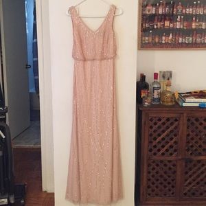 Black tie bridesmaid dress