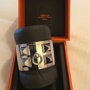 Hermes Silver Collier de Chien