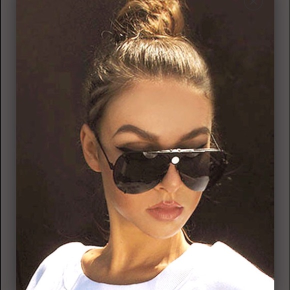 Switch-A-Roo Black/Clear Changeable-Lens Aviators