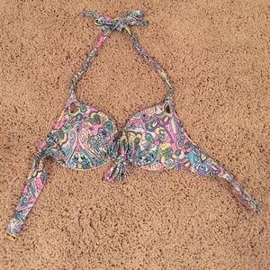 Victoria Secret halter swim top