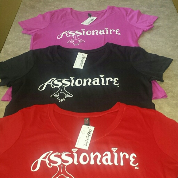 Women's short sleeve Mini-Ribb V-neck tees - Picture 1 of 1