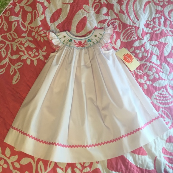 Smocked Sea Creatures Dress