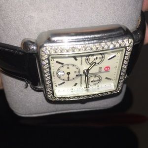 Michele Deco Diamond Watch