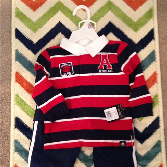 ADIDAS size 9 months outfit. NWT. 💙