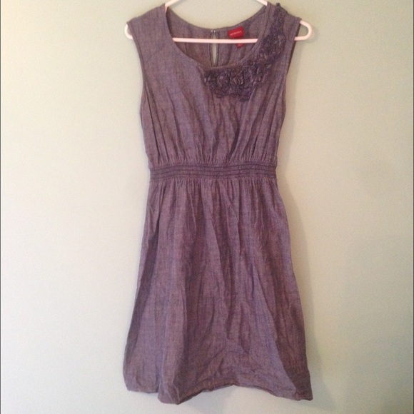 Sleeveless Denim Dress