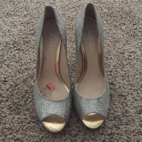 Nine West Sparkle formal heel