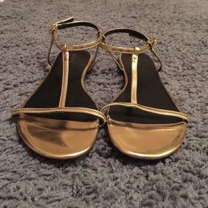 Merona Gold Sandals