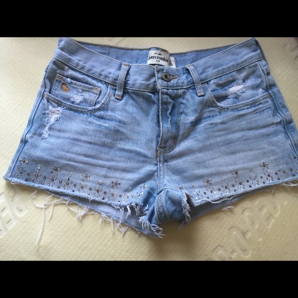 Abercrombie Light blue Shorts