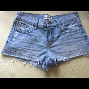 Abercrombie Light blue Shorts