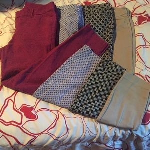 Set of 4 old navy pixie pants