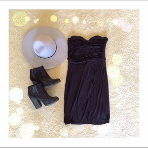 Strapless Free People Tshirt Dress