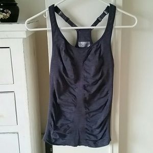 Athleta Grey Workout Top