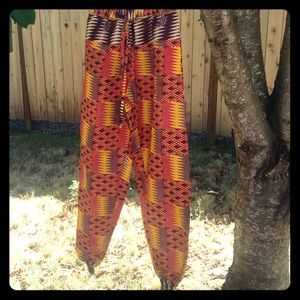 Fun Kenyan African pants!
