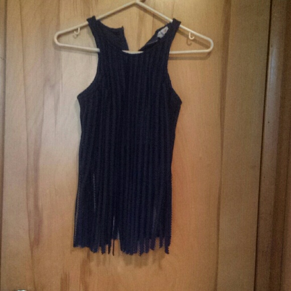 Navy blue top