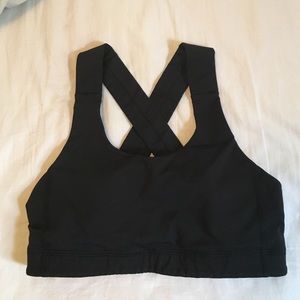 Black Lululemon All Sports Bra