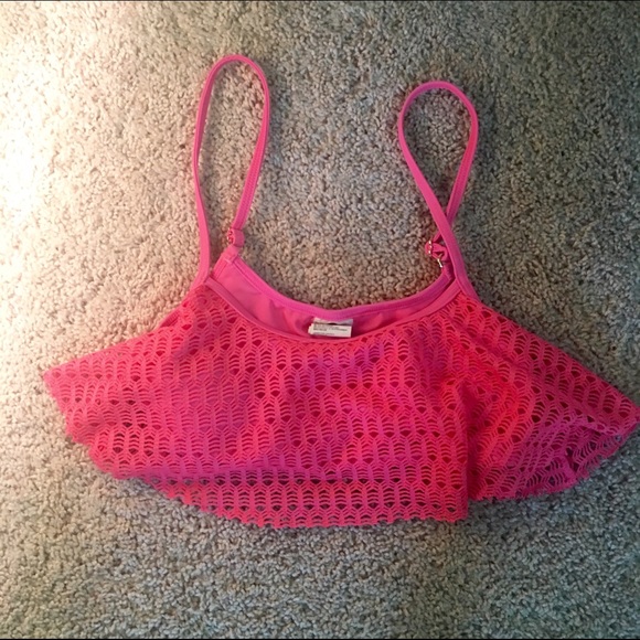 Roxy Ruffle Swim Top - Picture 3 of 3