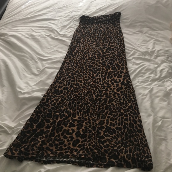 Long flowy skirt