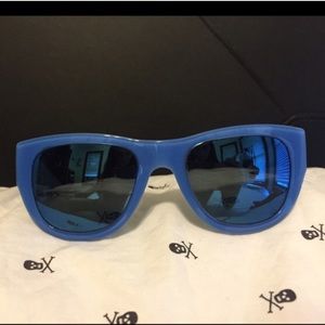 Dolce & Gabbana Blue Mirrored Sunglasses