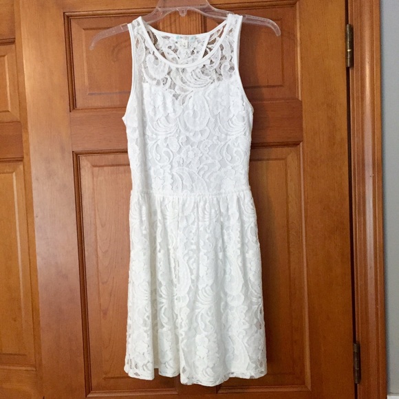 White Lace Dress