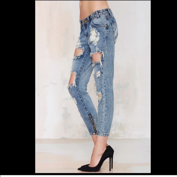 One Teaspoon Trashed Free Birds Vintage😜😎😜😎 - Picture 3 of 7