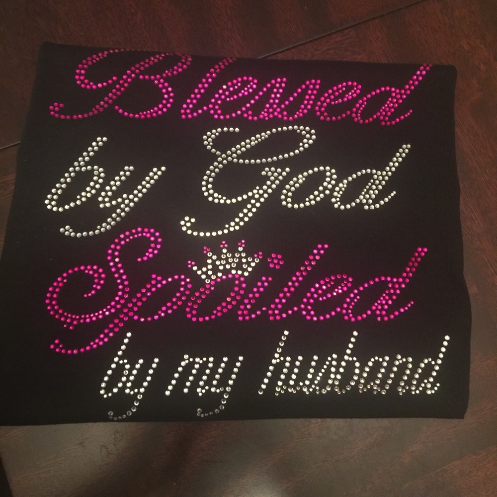 Blessed By God Spoiled By My Husband Tee