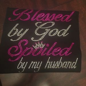 Blessed By God Spoiled By My Husband Tee
