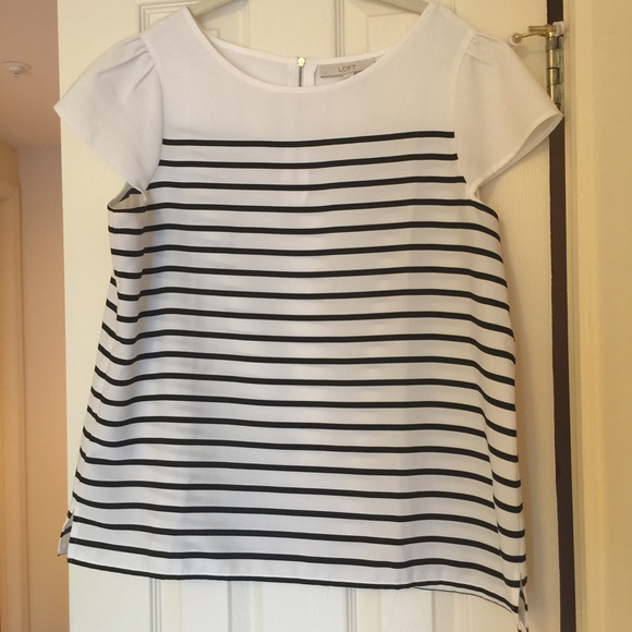 LOFT Striped Top