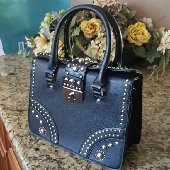 New Black and Studded with Style!