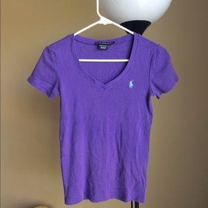 🎉SOLD🎉Ralph Lauren v neck T