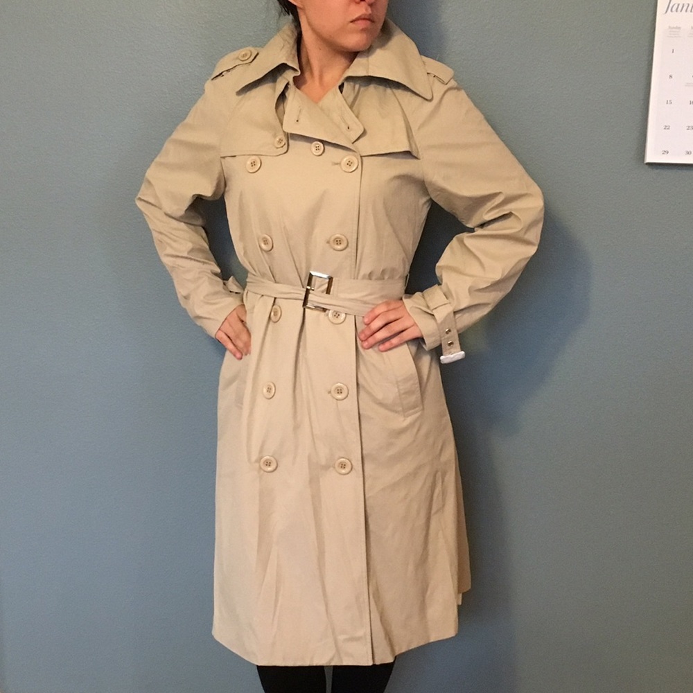 NWOT Pamela McCoy trench coat