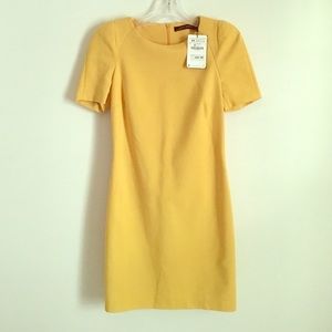 NWT Zara knee length dress with shoulder pads