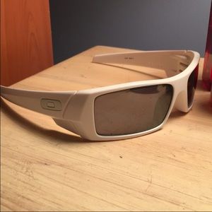 White Oakley Sunglasses