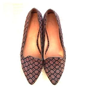 Joie Daydream Vintage Print Smoking Flat