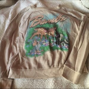 🍞final markdown🍞 Disney Bambi sweatshirt