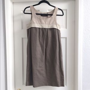 Color block shift dress