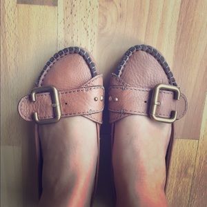 Vintage Chloé Designer Leather Flats 7.5
