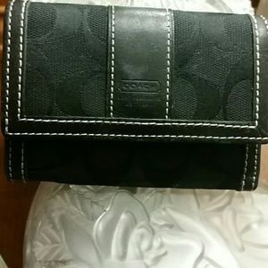 Authentic coach wallet