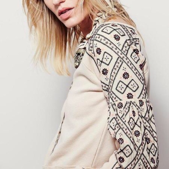 Free People embroidered sweatshirt - Picture 3 of 4