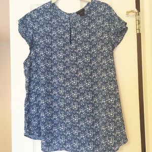 Ann Taylor Floral Pattern Top