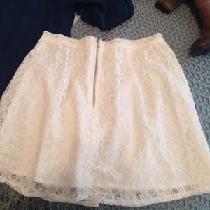 BCBGeneration Skirts - BCBGeneration ivory lace skirt BCBGeneration Skirts - BCBGeneration ivory lace skirt