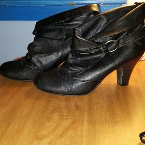 Black booties