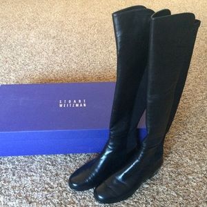 Stuart Weitzman Lander wedge boots, size 6