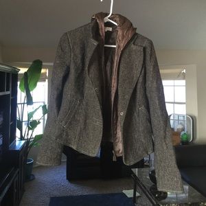 Shirt Passion Italia wool jacket with hood