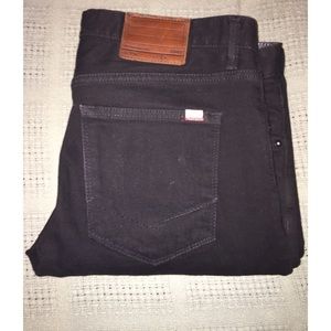 Vans 34X32 Black Straight Leg Jeans