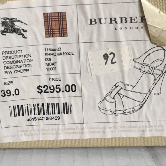 BURBERRY London sandals - Picture 4 of 4