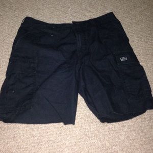 Black nike cargo shorts