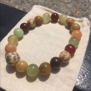 Rainbow Jade Bracelet