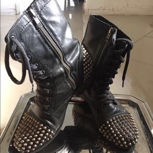 Steve madden studded boots Unif Jeffrey Campbell
