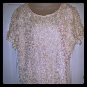 Forever 21 plus sz 2x rosette shirt