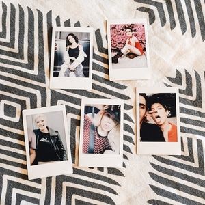 halsey polaroids (set five)